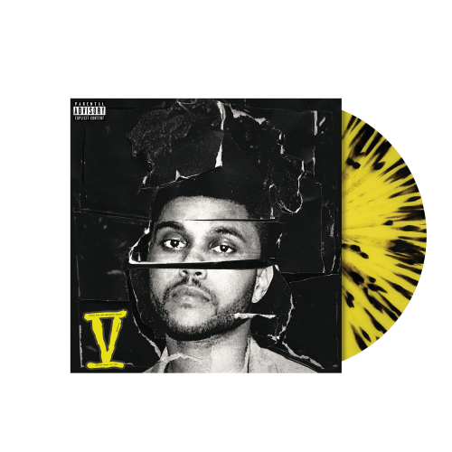 The Weeknd ‎– Beauty Behind The Madness (Yellow / Black Splatter)