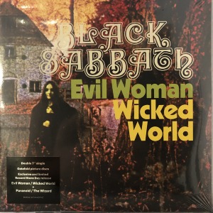 Black Sabbath ‎– Evil Woman / Wicked World / Paranoid / The Wizard (RSD 2020)
