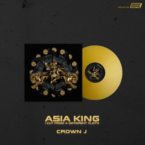 크라운제이 (CROWN J) - ASIA KING (180g,  Opaque Gold Colored Vinyl)