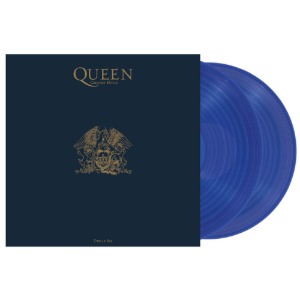 Queen ‎– Greatest Hits II (Clear blue, Ltd, 2 × Vinyl)