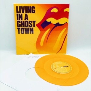 The Rolling Stones ‎– Living In A Ghost Town (10&quot;, Orange)