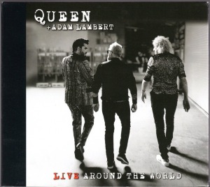 [CD+Blu-ray] Queen + Adam Lambert ‎– Live Around The World