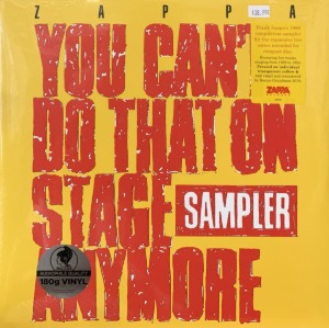 Zappa ‎– You Can&#039;t Do That On Stage Anymore (Sampler)