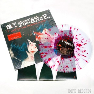 My Chemical Romance ‎– Life On The Murder Scene (Clear With Red Splatter)