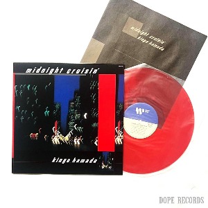 [CITY POP ON VINYL] Kingo Hamada -  Midnight Cruisin&#039; (Red Color Vinyl)