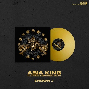 크라운제이 (CROWN J) - ASIA KING (180g,  Opaque Gold Colored Vinyl)